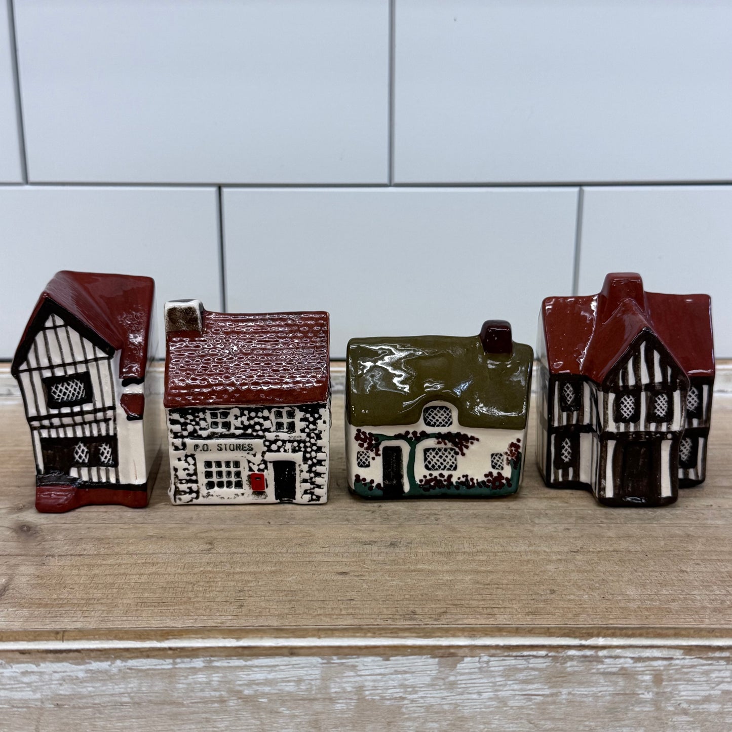 Mudlen End Studio Country Cottage Collection Lot of 4