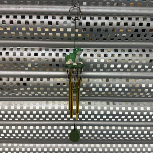 Coqui Artel Resin Frog Windchime