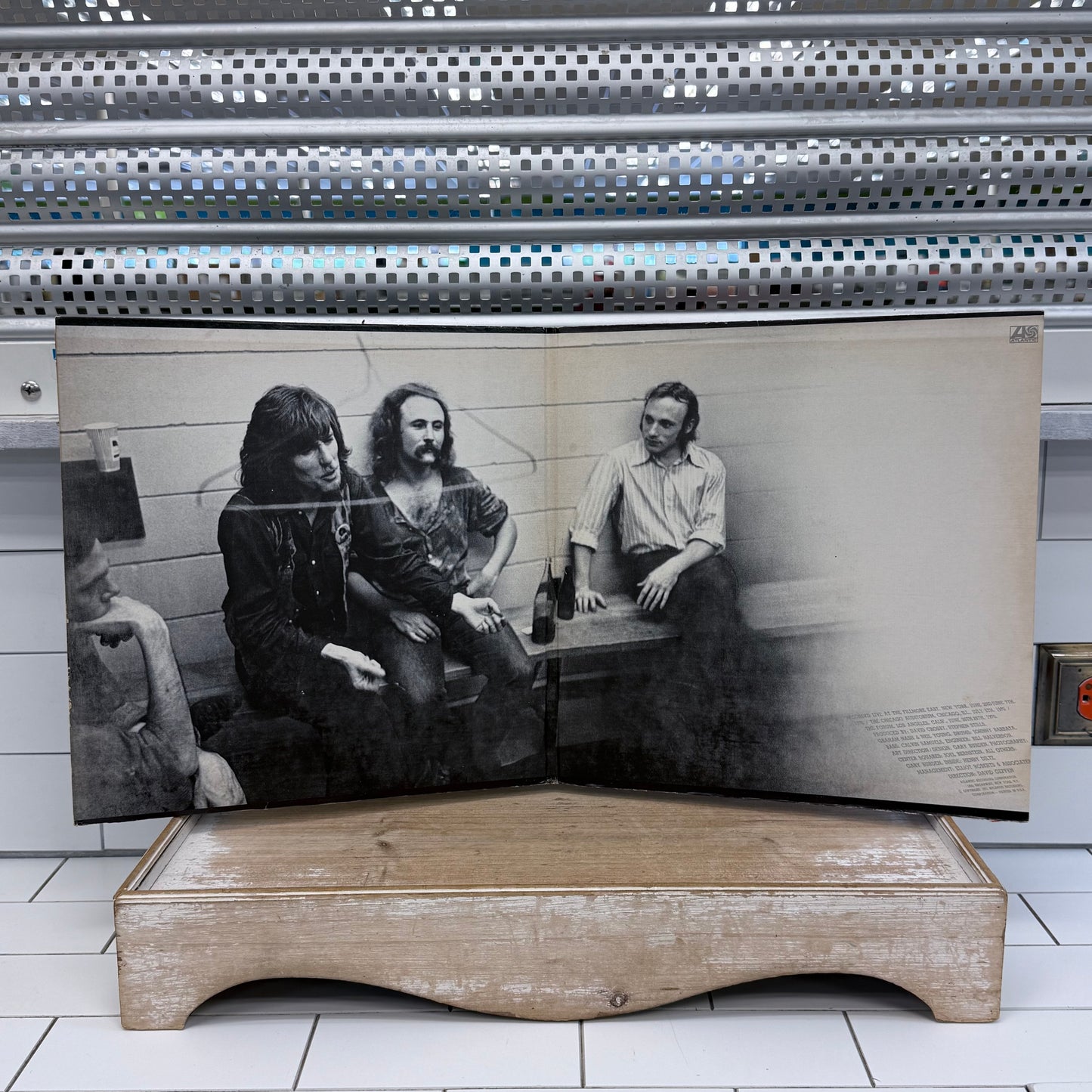 Crosby Stills Nash & Young 4 Way Street Double LP 1971