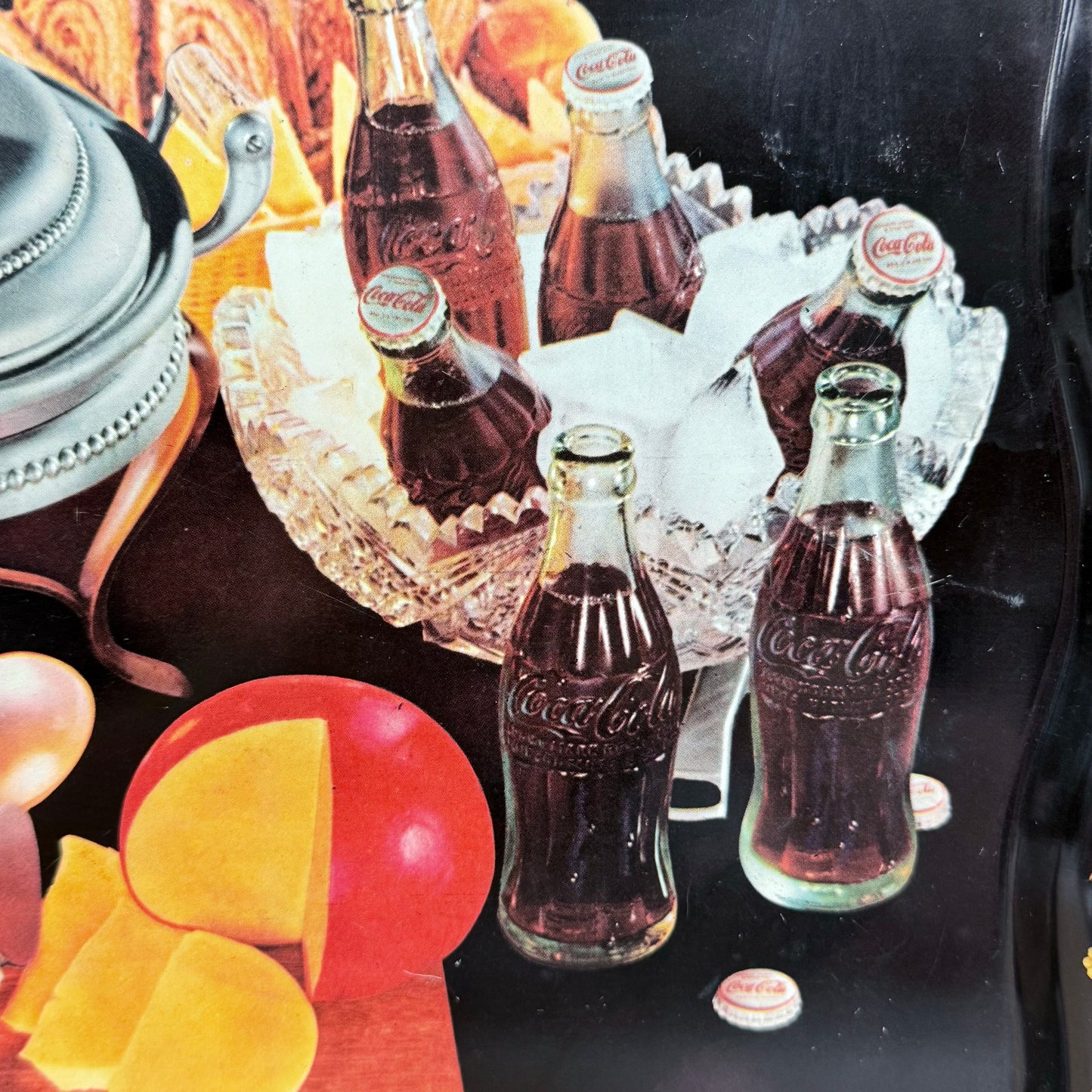 Coca Cola TV Tray, Metal 1960s