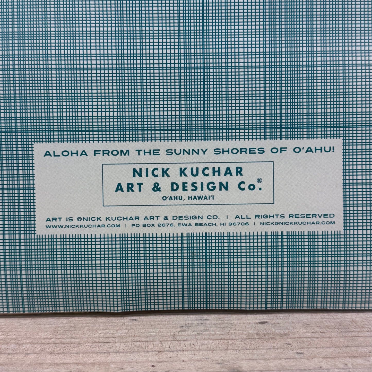 Nick Kuchar Haleiwa Wahine North Shore Art Print