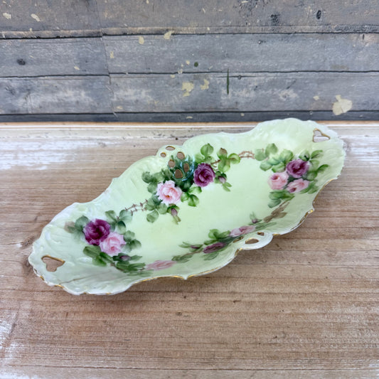Rosenthal Molière Hand Painted Floral Porcelain Dish