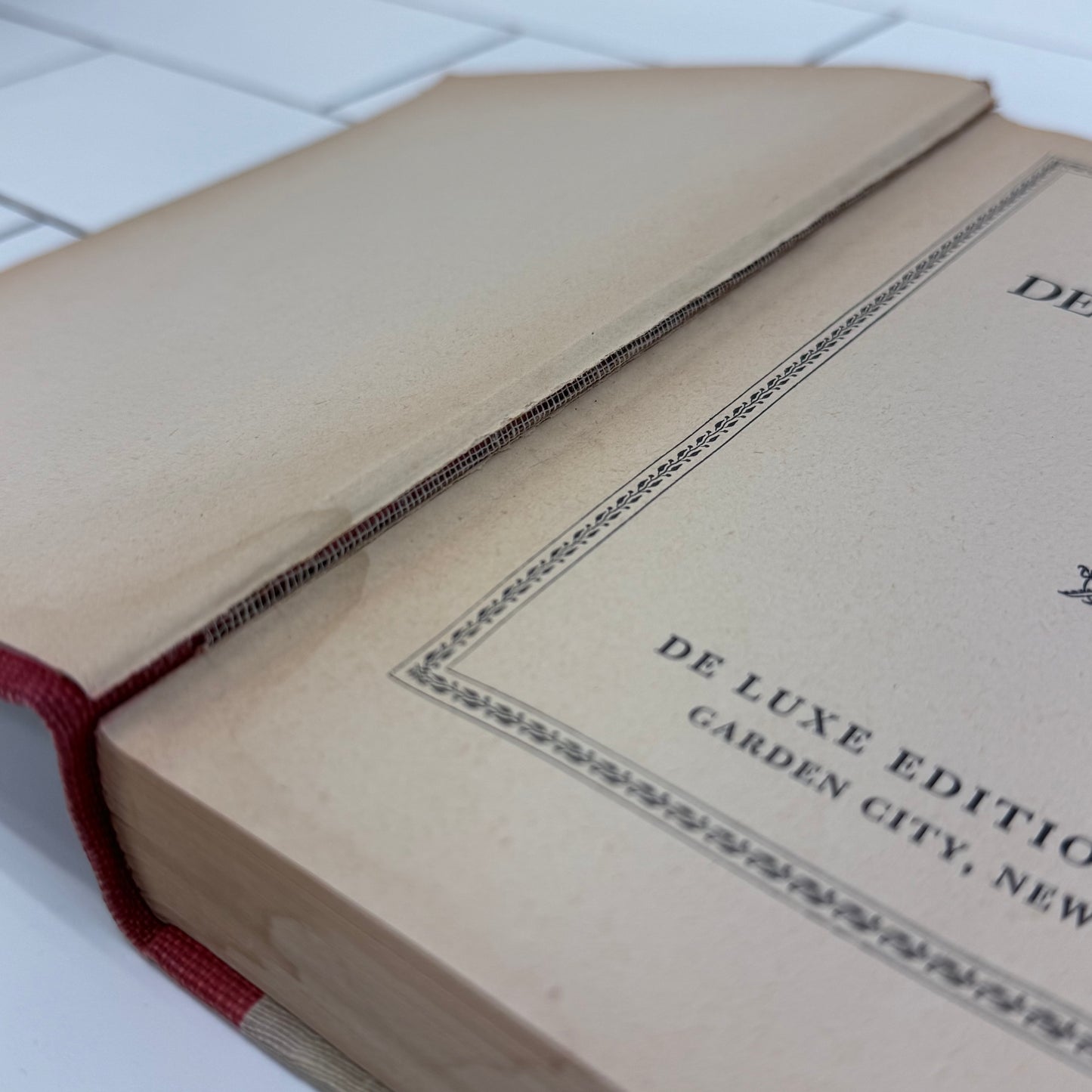 De Luxe Editions Club Vintage Fiction Book Set of 5