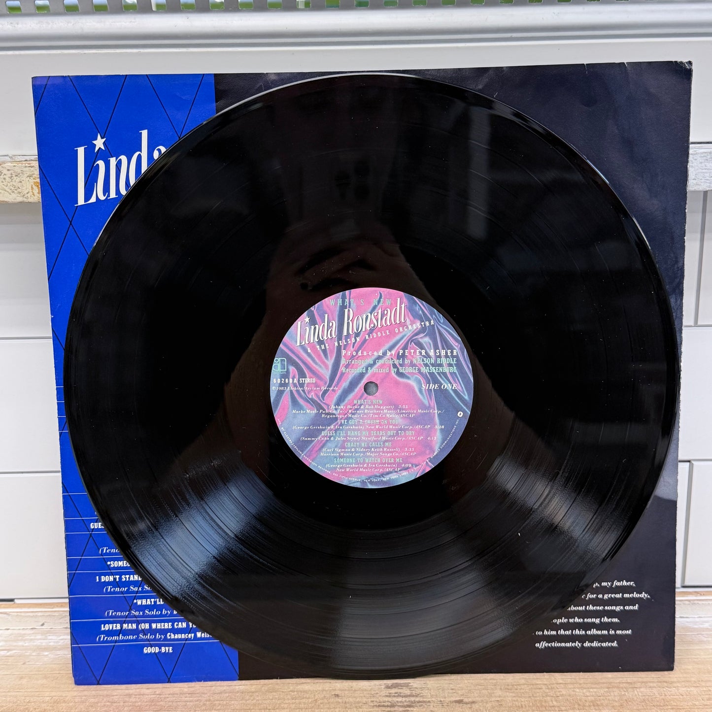 Linda Ronstadt What's New Vinyl LP 1983 #60260