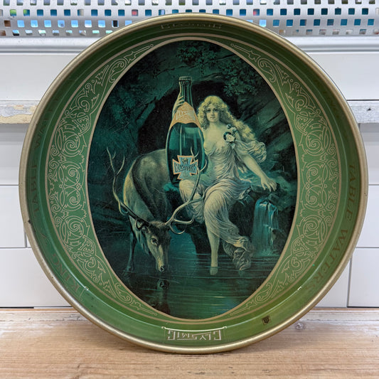 Cheinco Clysmic Table Water Advertising Tray 1970s