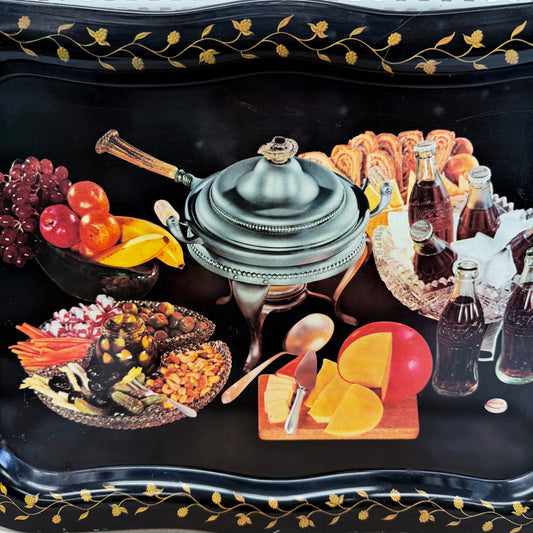 Coca Cola TV Tray, Metal 1960s