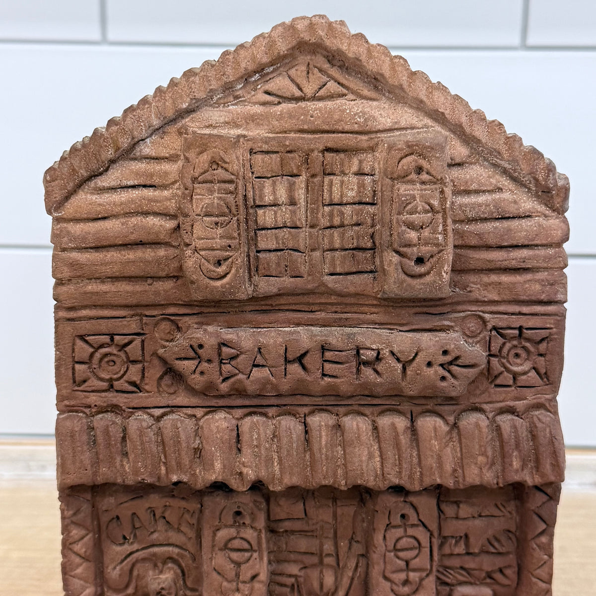 Rustic Bakery House Planter Cottage Shop Decor