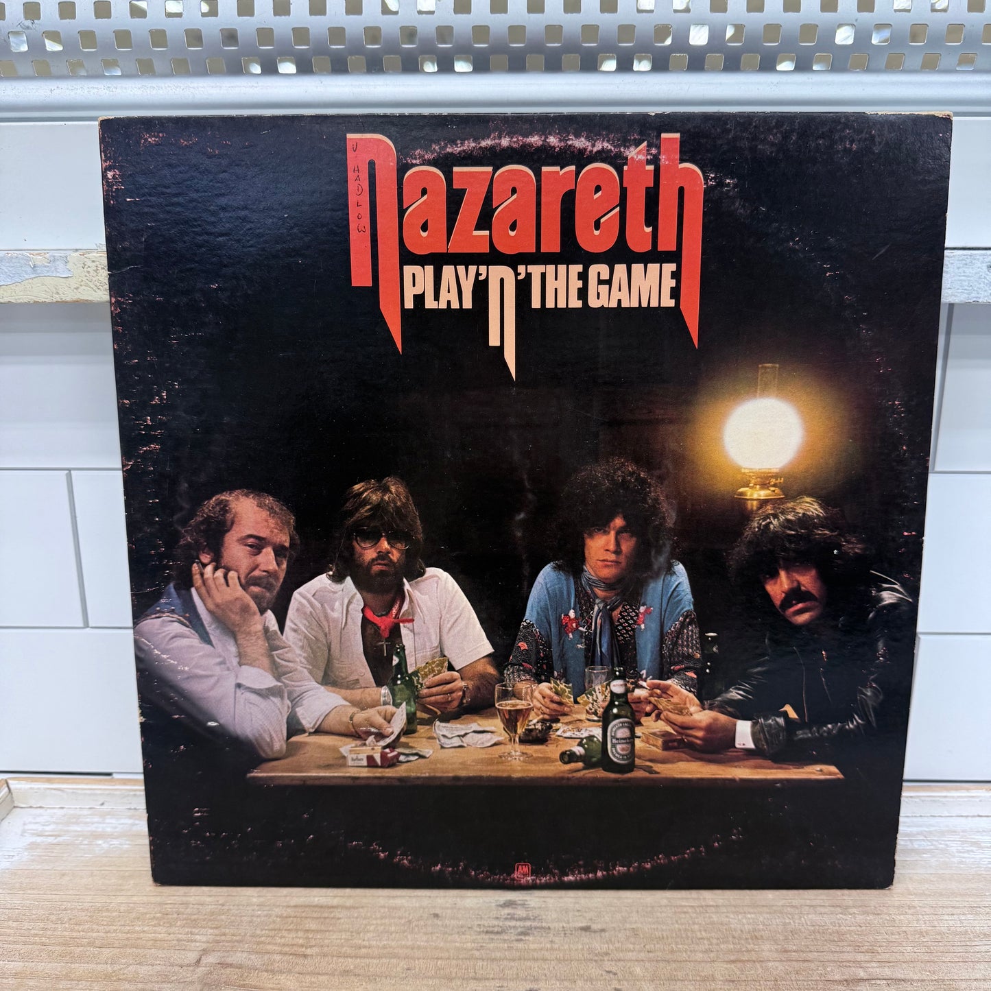 Nazareth Play 'N' The Game Vinyl Record LP 1976 #SP4610