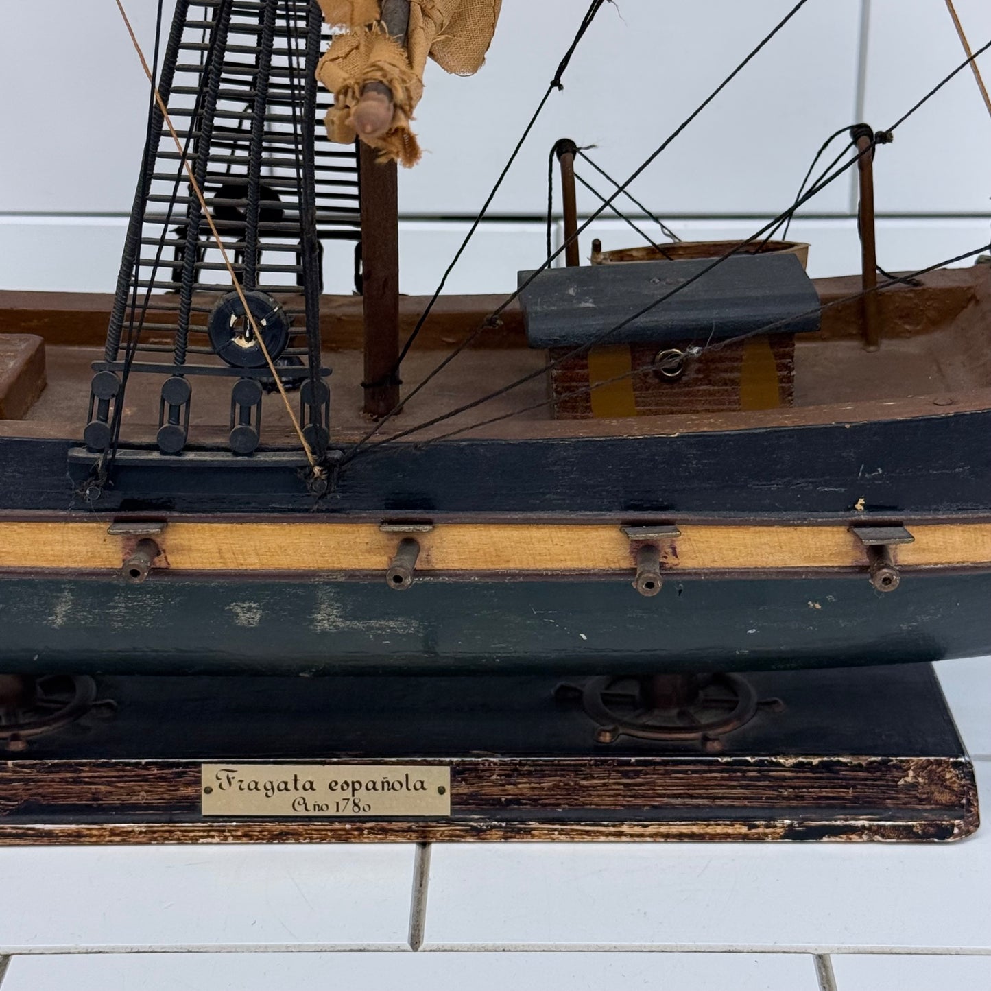 Spanish Frigate Model Ship