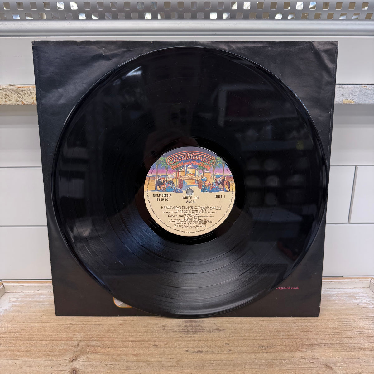 Angel White Hot Vinyl LP 1977 Casablanca NBLP 7085
