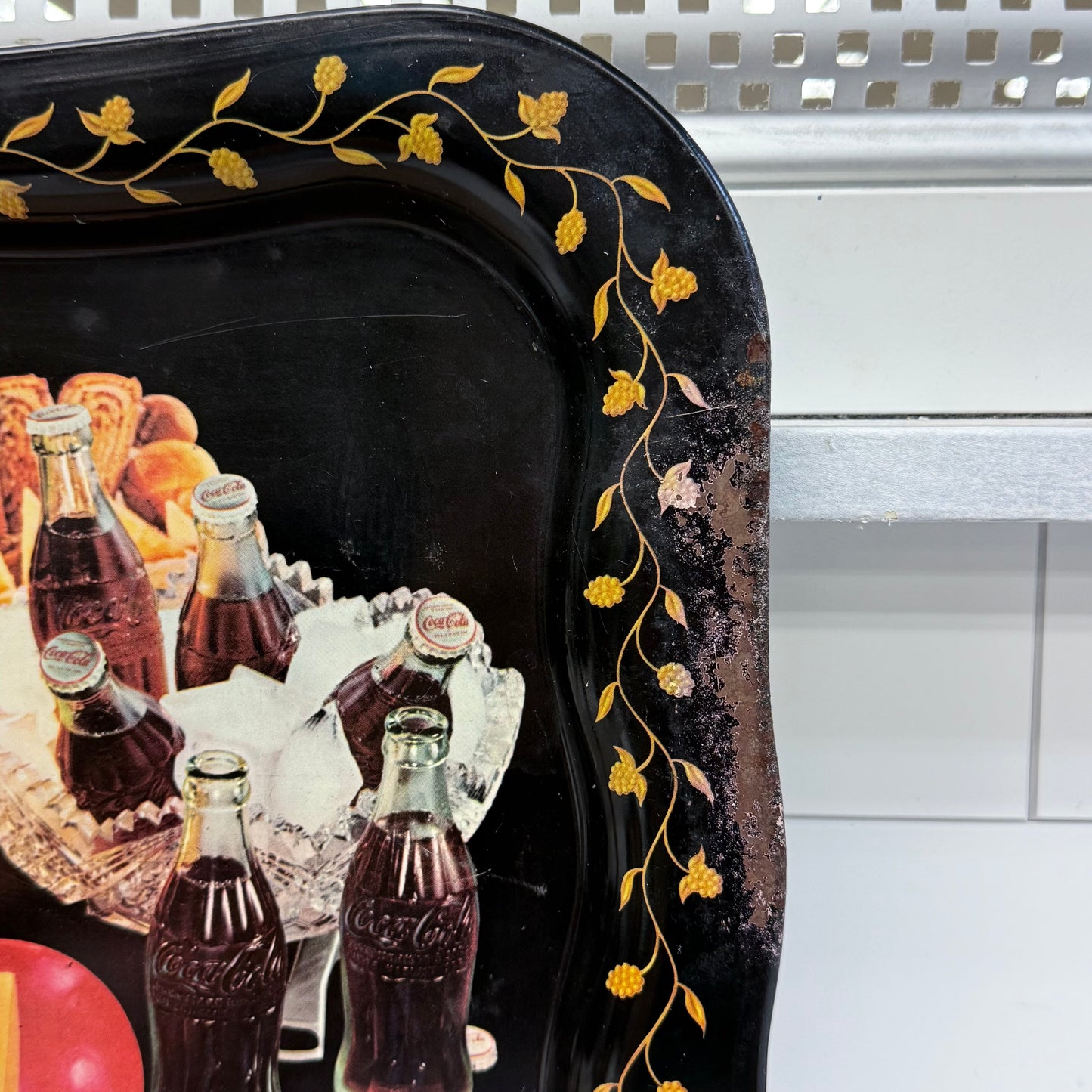 Coca Cola TV Tray, Metal 1960s