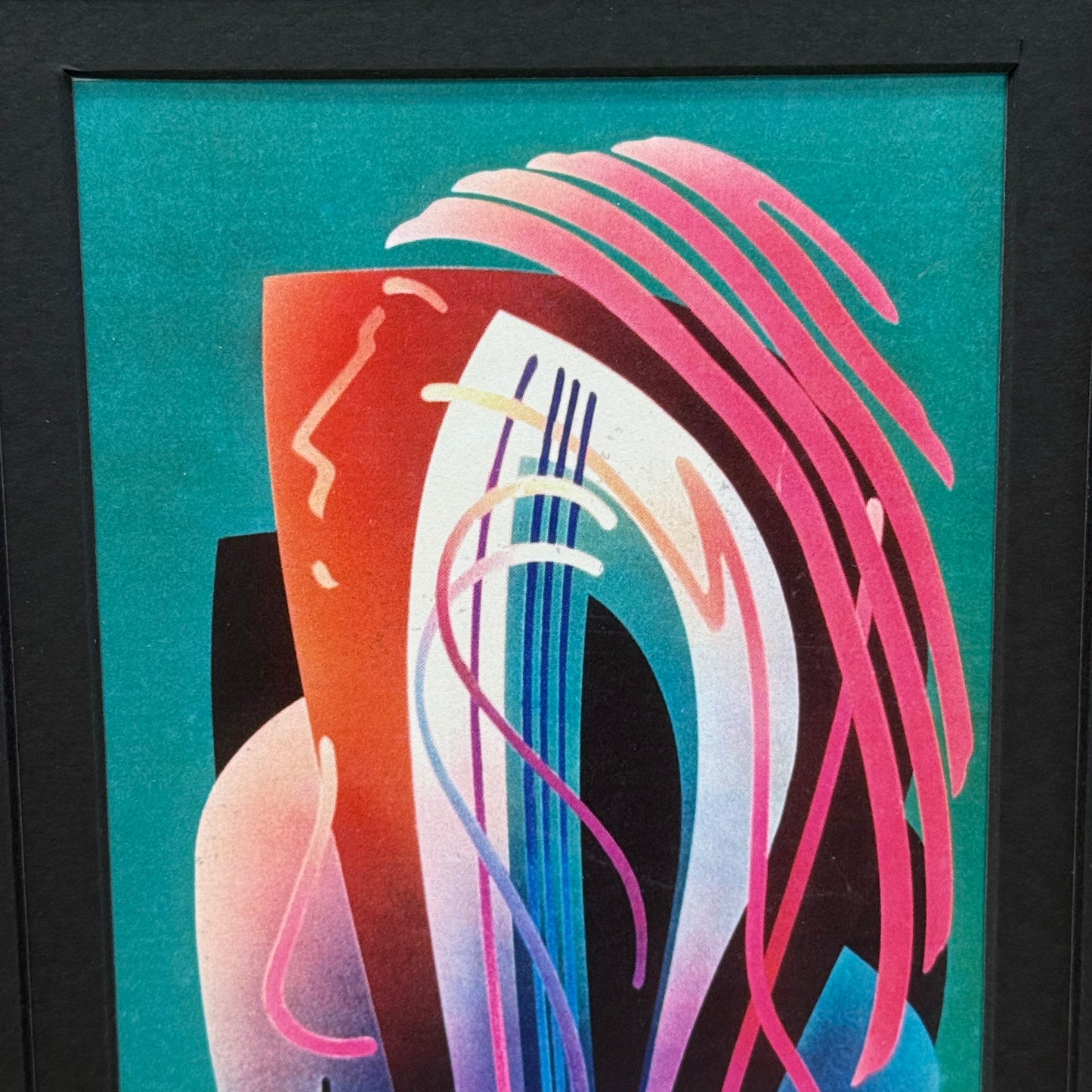 Dean S. Lauderdale Signed Numbered Abstract Art Prints Set of 2