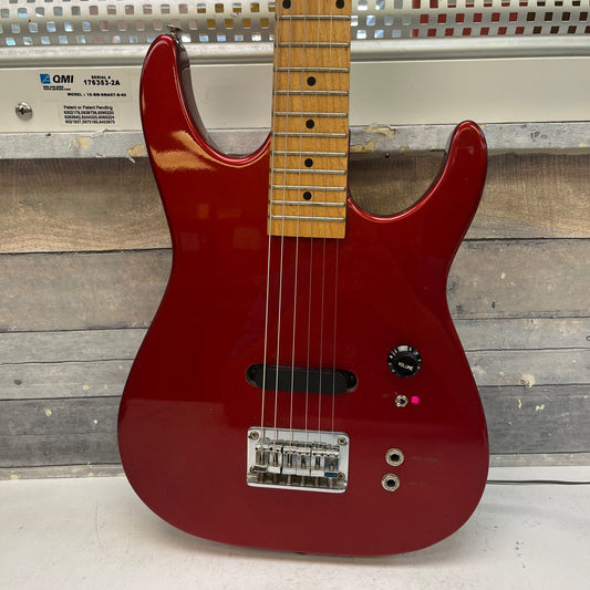 Synsonics Strat Style Electric Guitar Built-in Amp & Speaker, 1980s