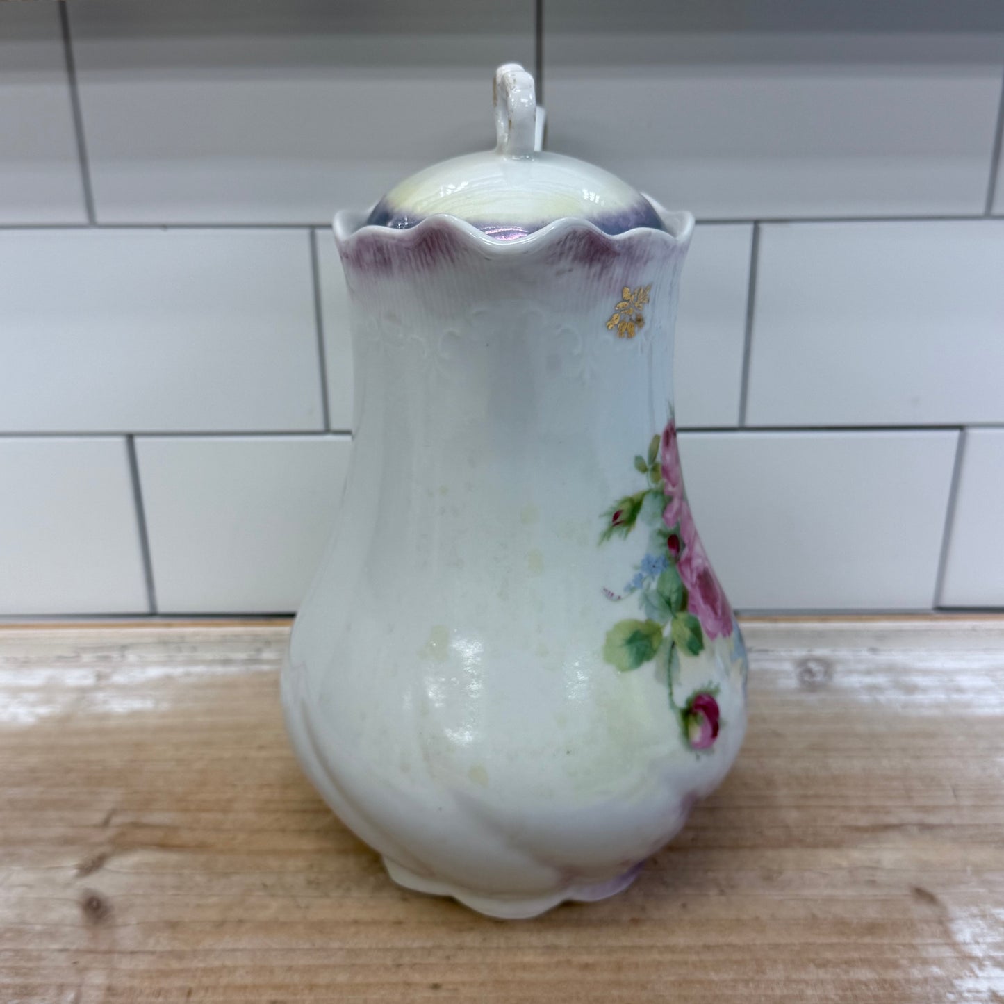 Hot Chocolate Pot, Porcelain