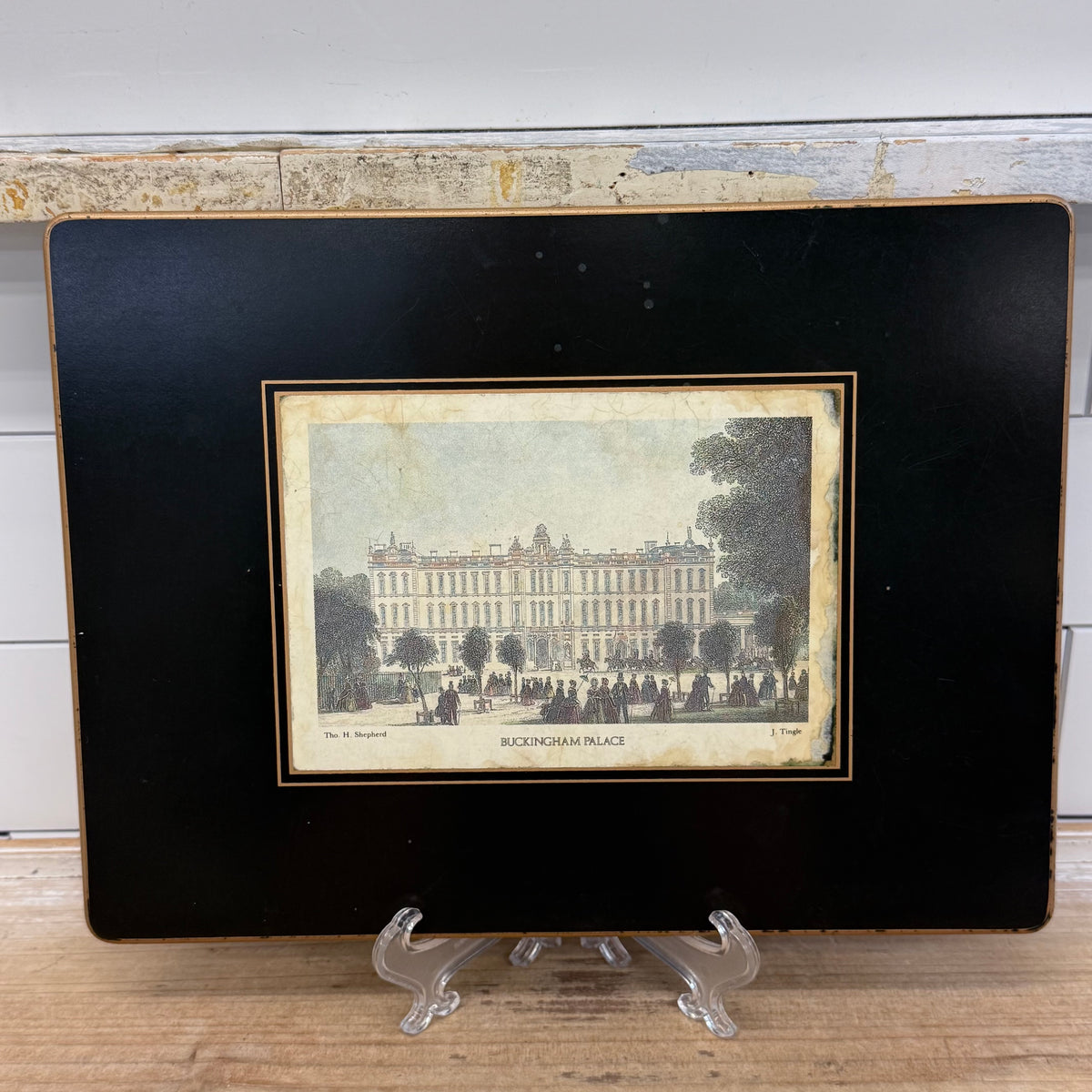 Vintage London Landmark Prints Buckingham Palace Set of 4
