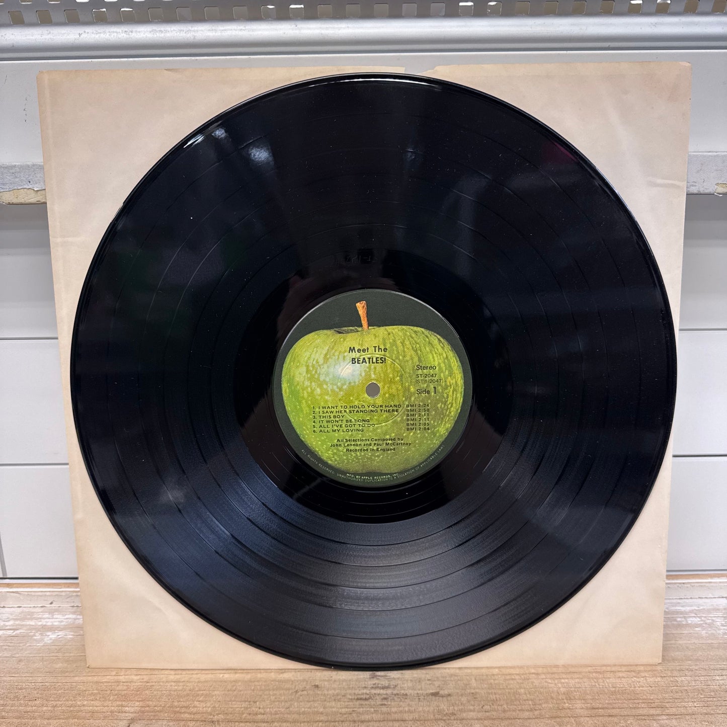 The Beatles Meet The Beatles! Apple Records Vinyl LP 1971