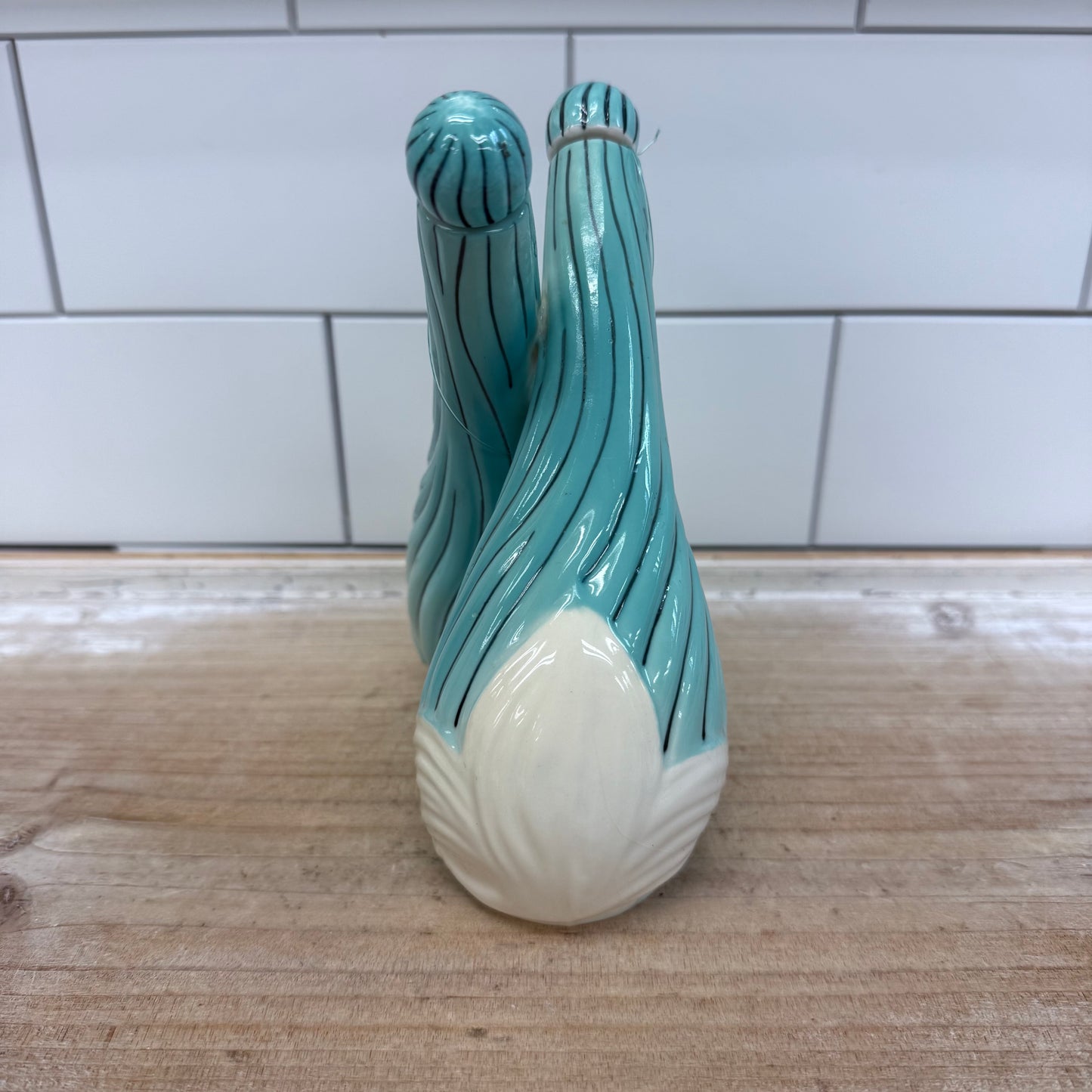 Oil & Vinegar Cruet, Mid-Century Ceramic