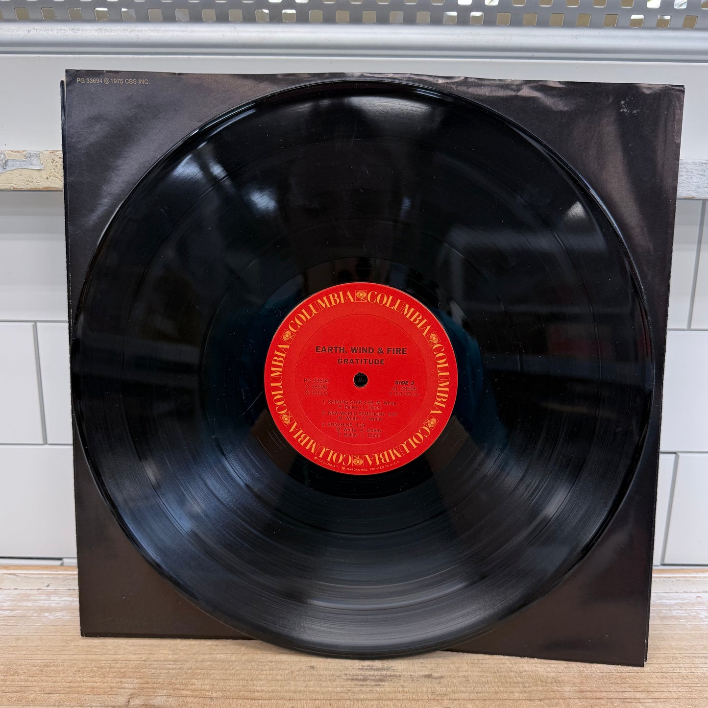 Earth Wind & Fire Gratitude Double LP 1975 #PG33694