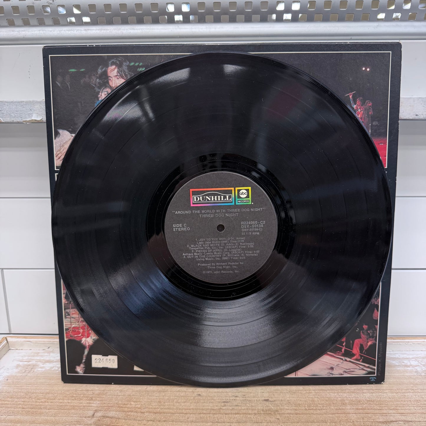 Three Dog Night Around the World Double Vinyl LP 1973