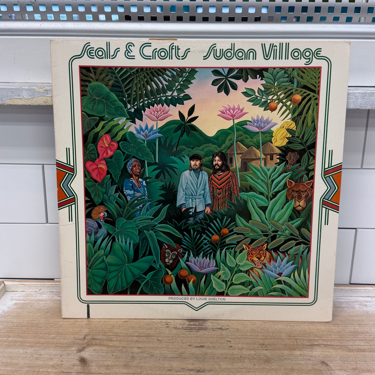 Seals & Crofts Sudan Village Vinyl LP 1976 - BS 2976