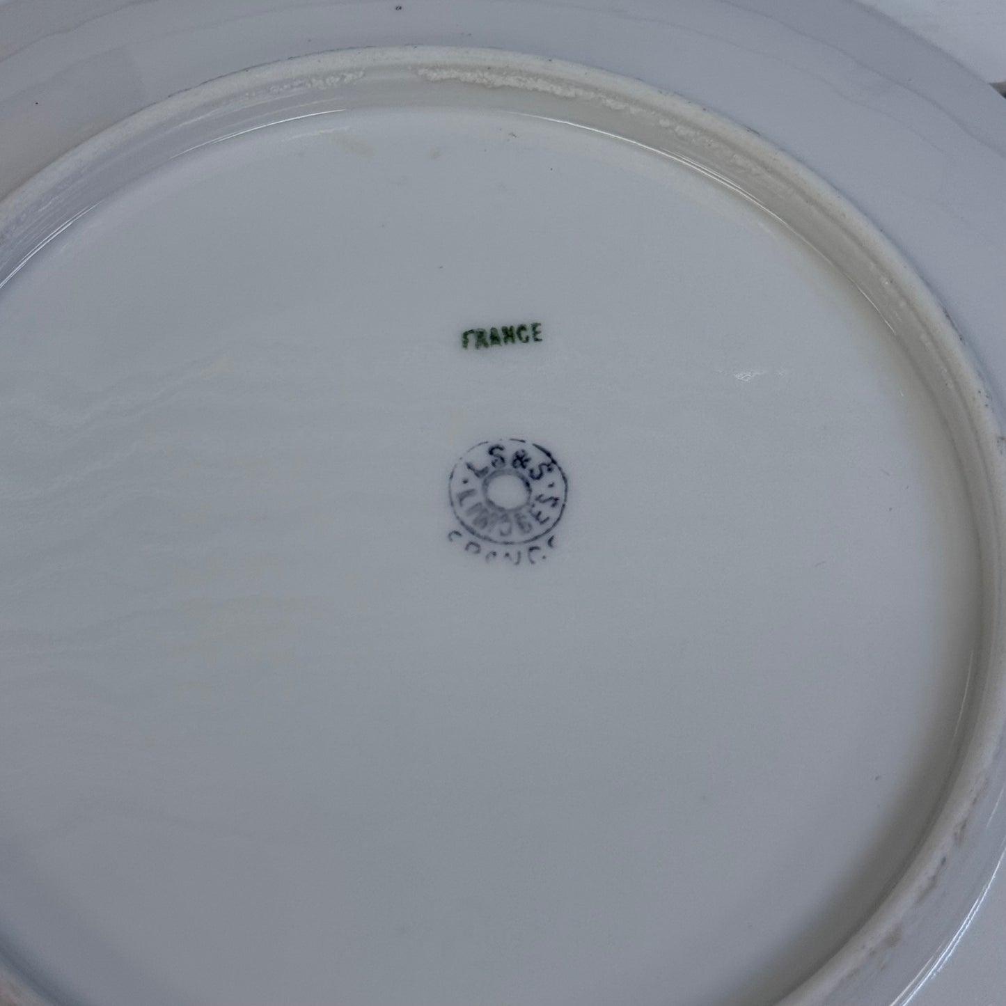 Belle Époque Limoges Porcelain Cabinet Plate Selection c.1900