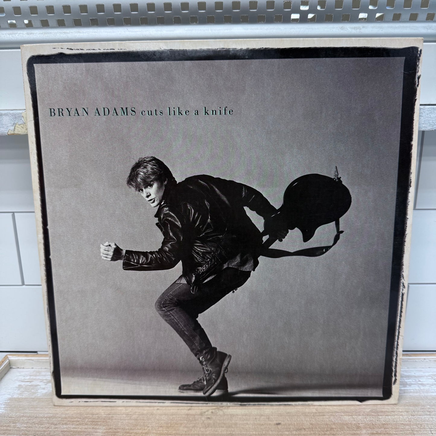 Bryan Adams Cuts Like a Knife Vinyl Record, 1983