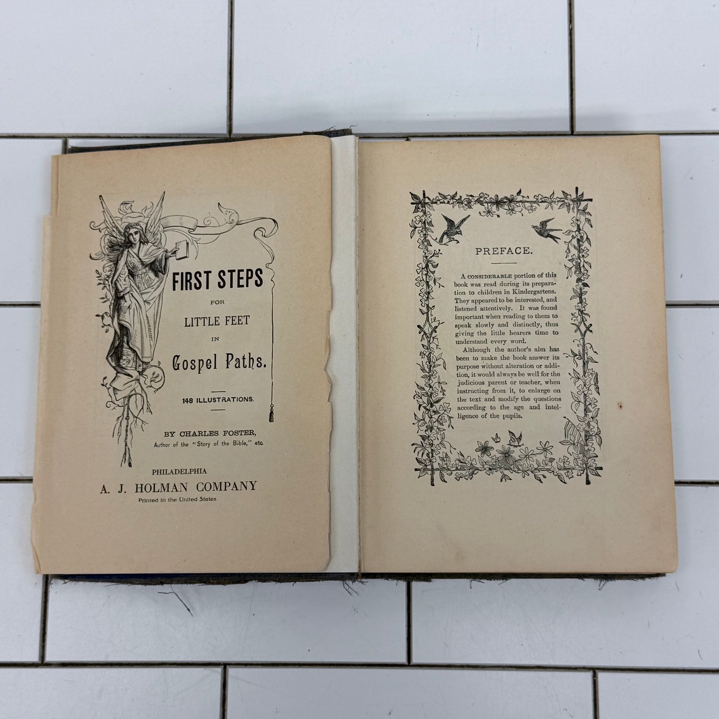 Vintage Children’s Book Set of 7, 1890s-1950