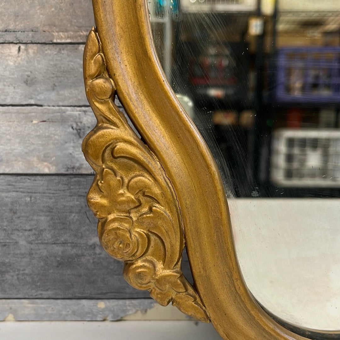 Vintage Rococo Style Wall Mirror