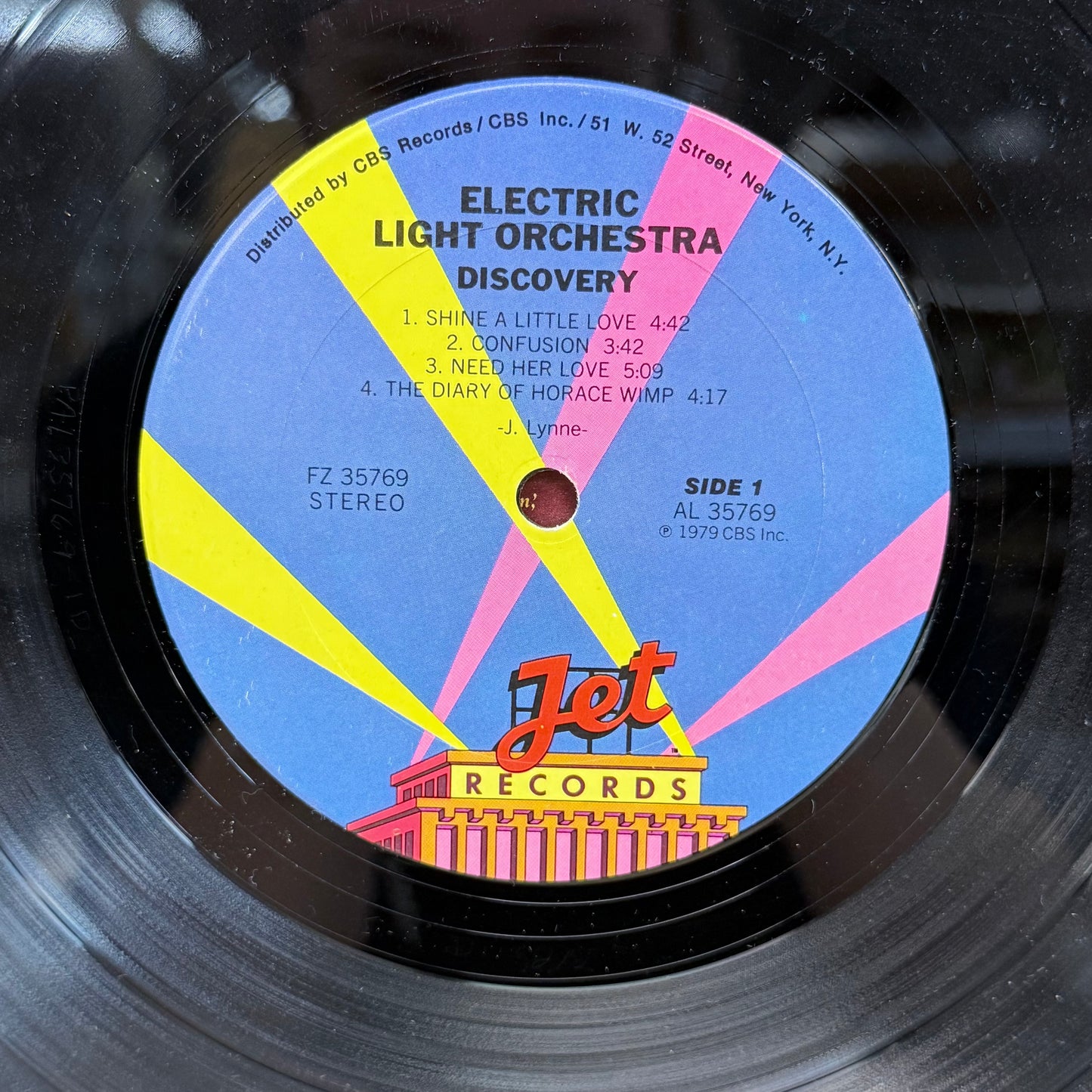 Electric Light Orchestra Discovery Vinyl Record LP 1979 #FZ 35769