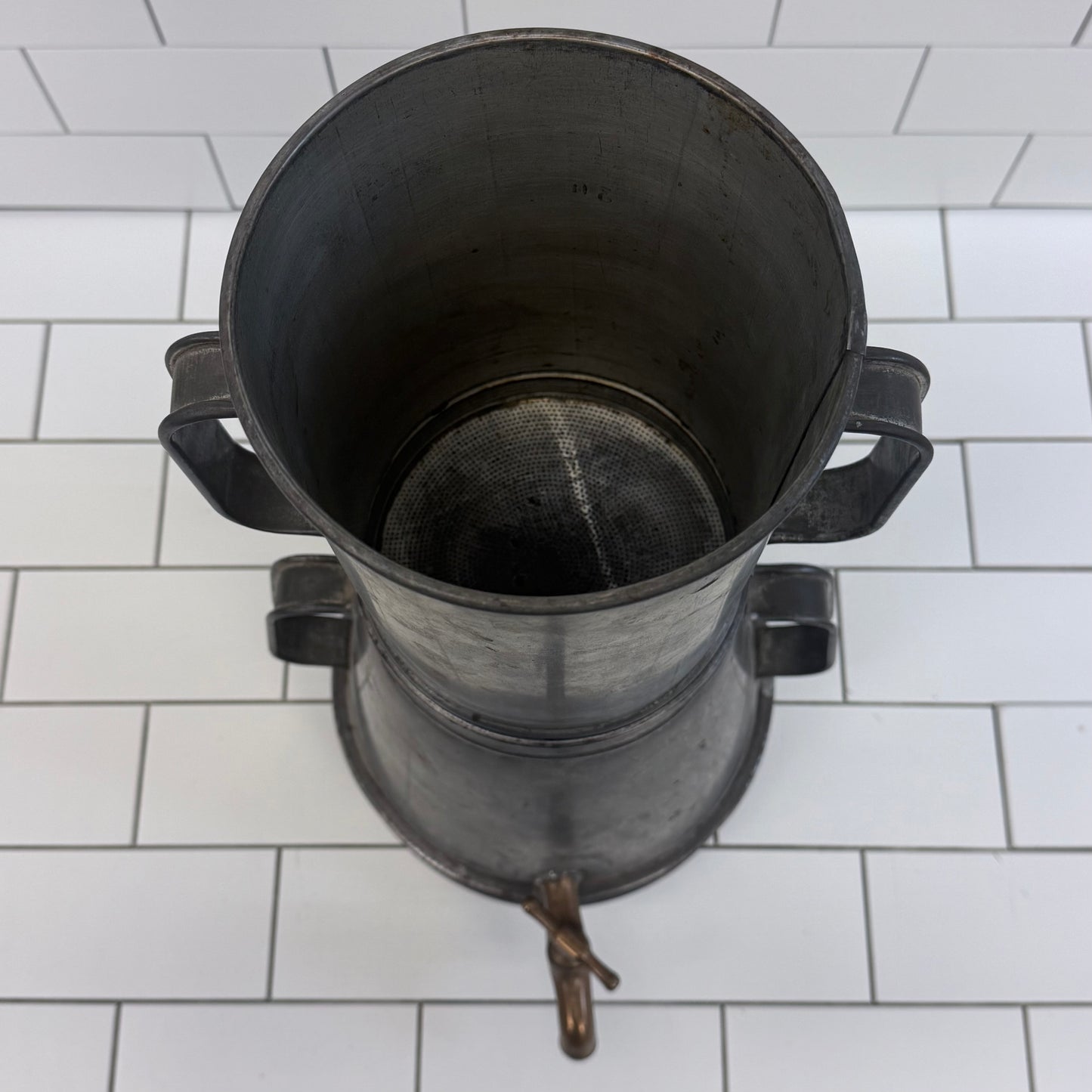 Commercial Coffee Tea Urn Brass Spigot 1920s Antique