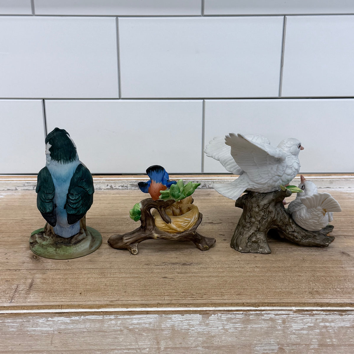 Vintage Bird Figurine Selection