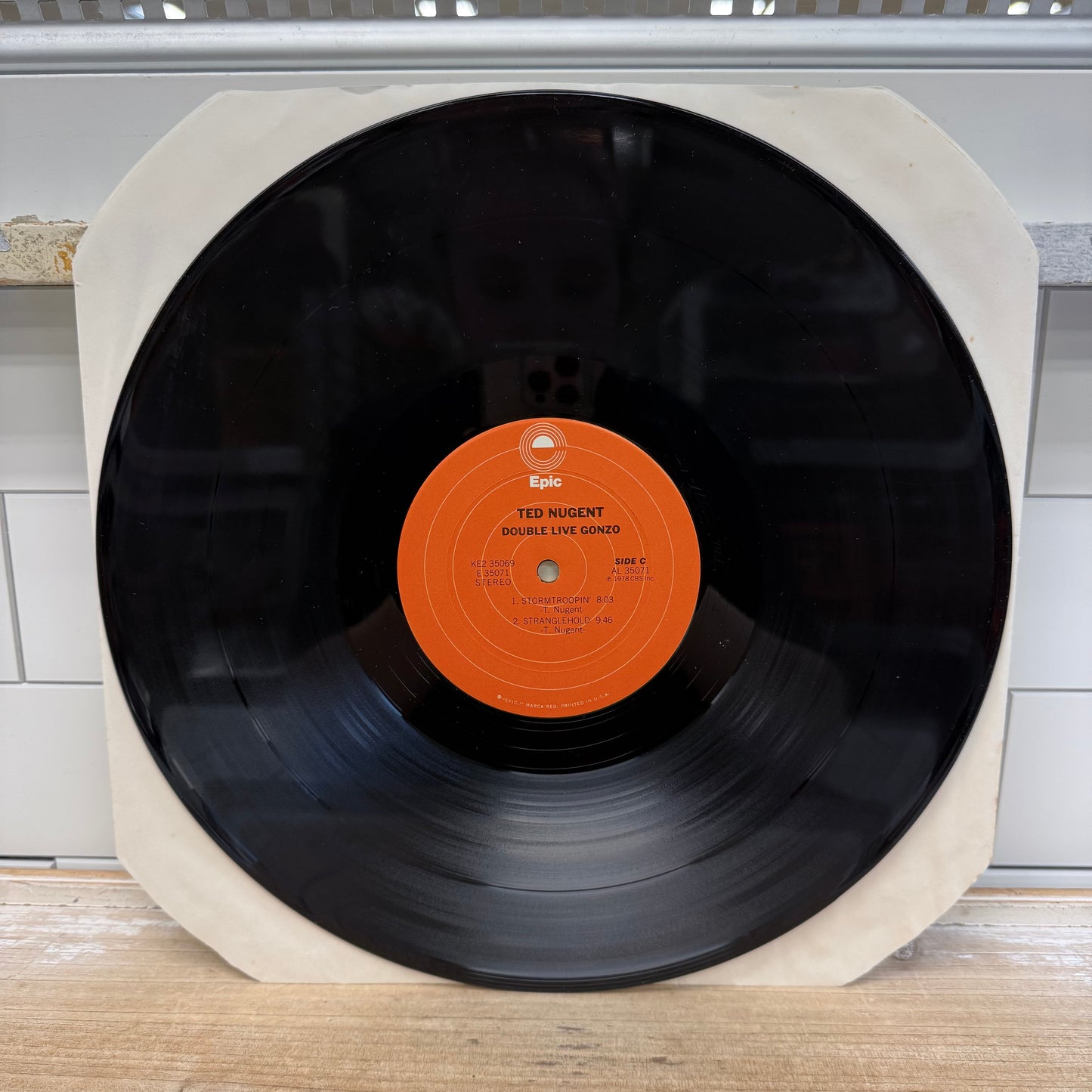 Ted Nugent Live Gonzo 1978 Double Vinyl Record