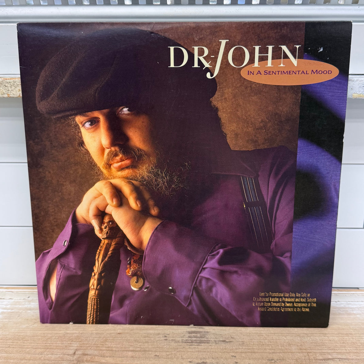 Dr. John In a Sentimental Mood Vinyl LP 1989 Warner Bros 1-25889