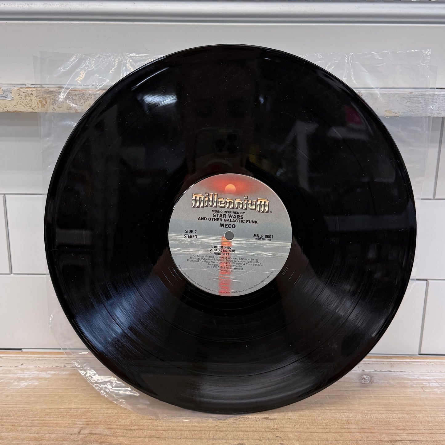 Star Wars Vinyl Records Lot of 2 Soundtrack & Meco 1977