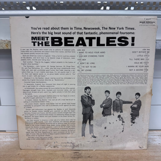 Meet the Beatles! Vinyl Record LP 1964 #T-2047