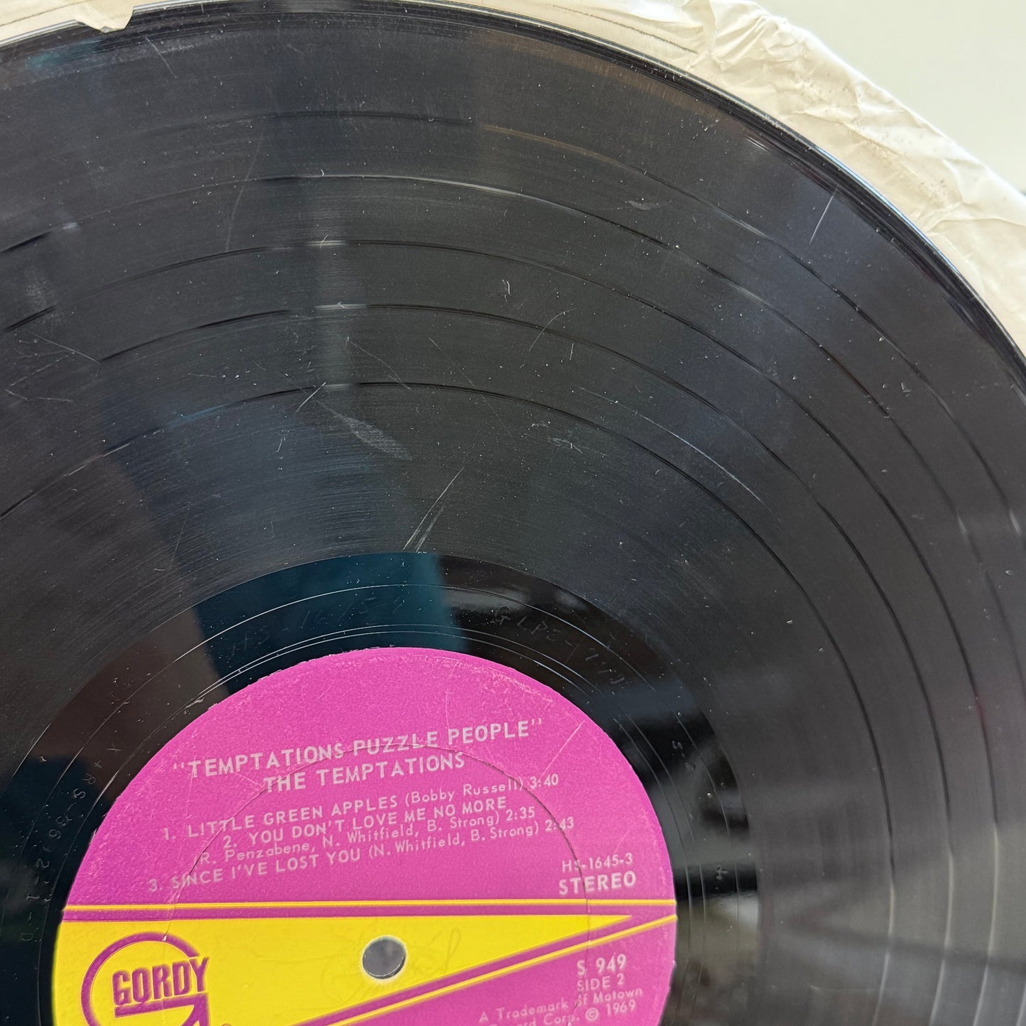 The Temptations Puzzle People Vinyl Record, 1969