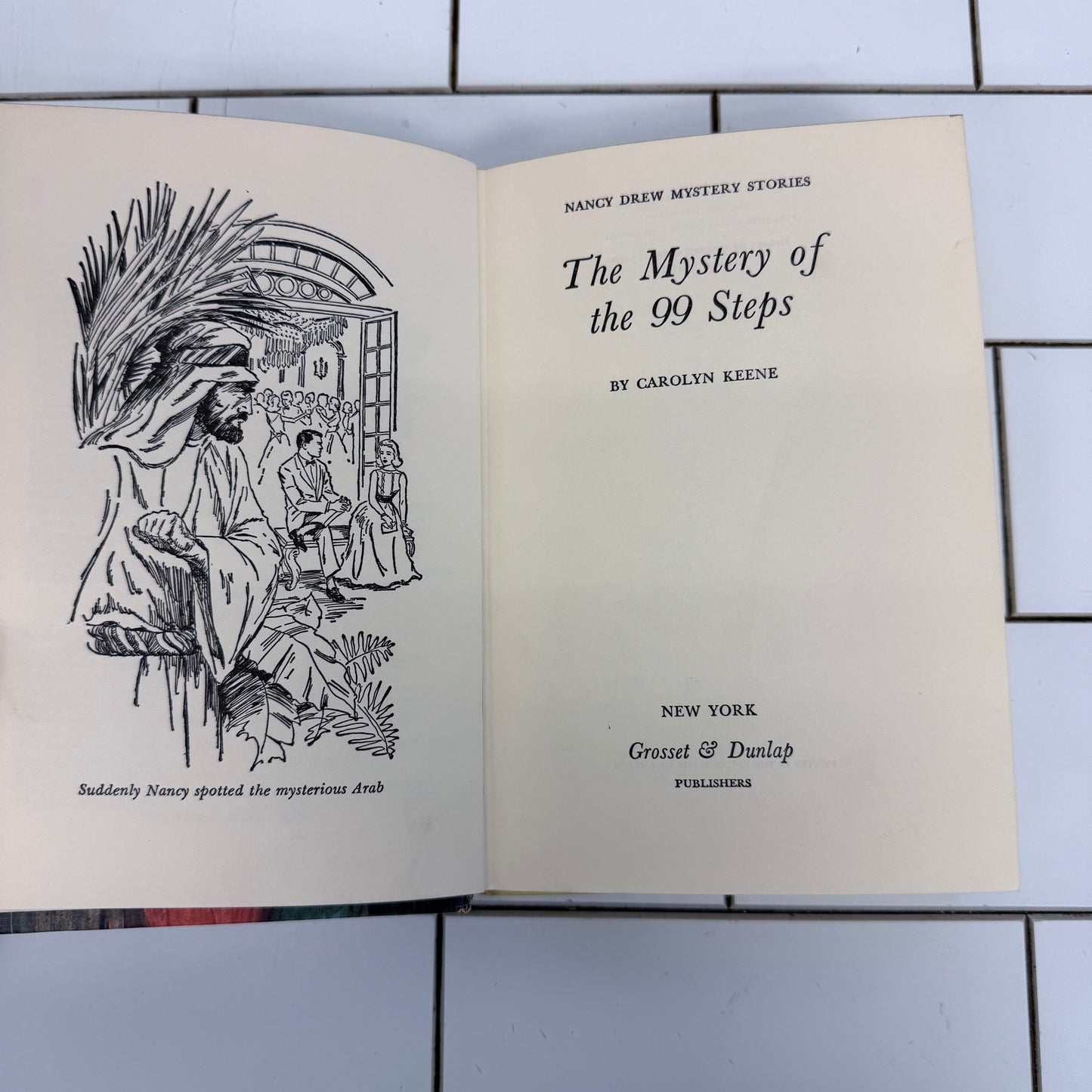Vintage Nancy Drew Books Set of 6 By Carolyn Keene