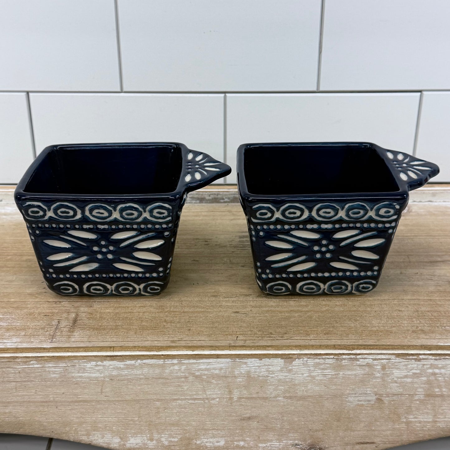 Temp-tations Old World Lidded Baking Dishes Basket Set