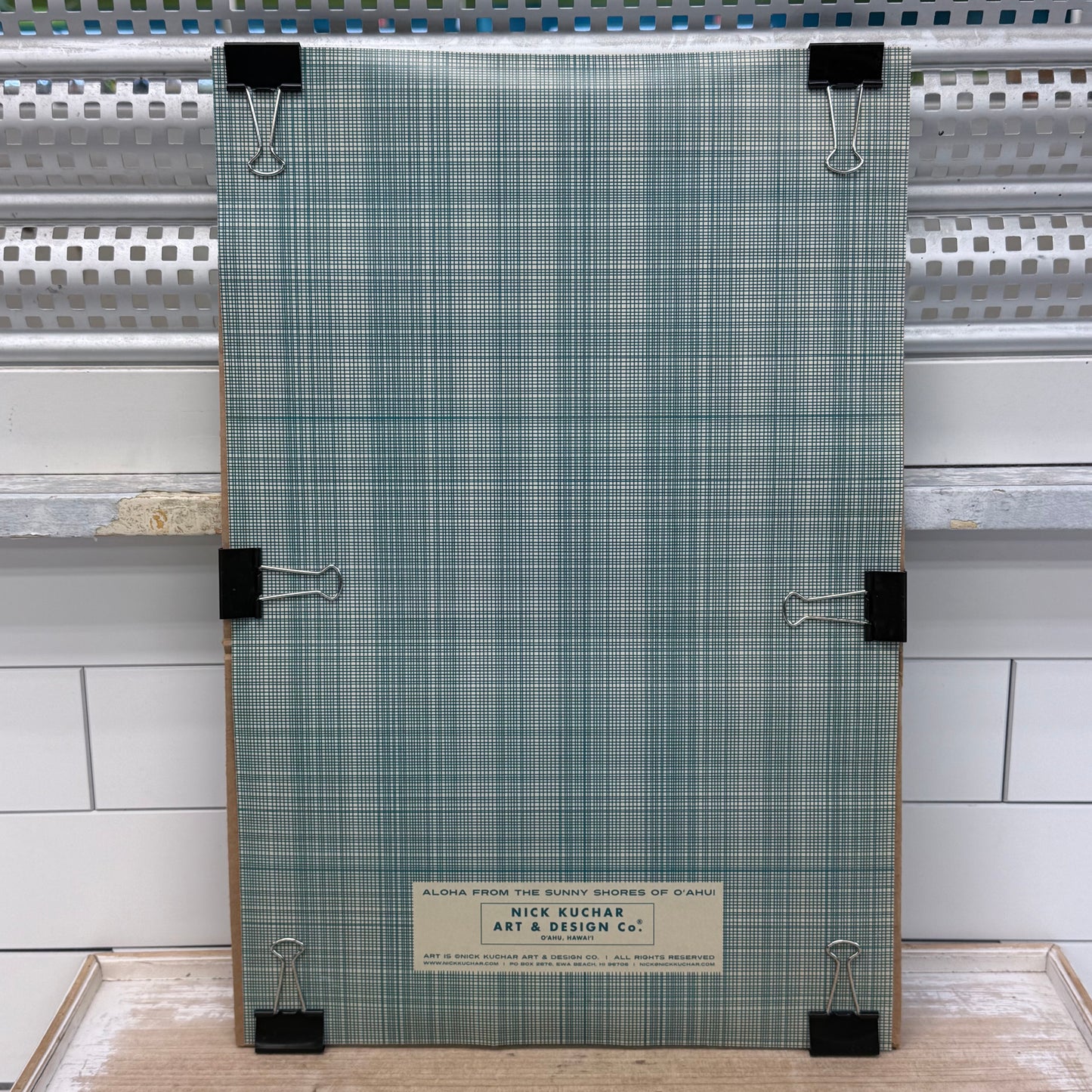 Nick Kuchar Haleiwa Wahine North Shore Art Print