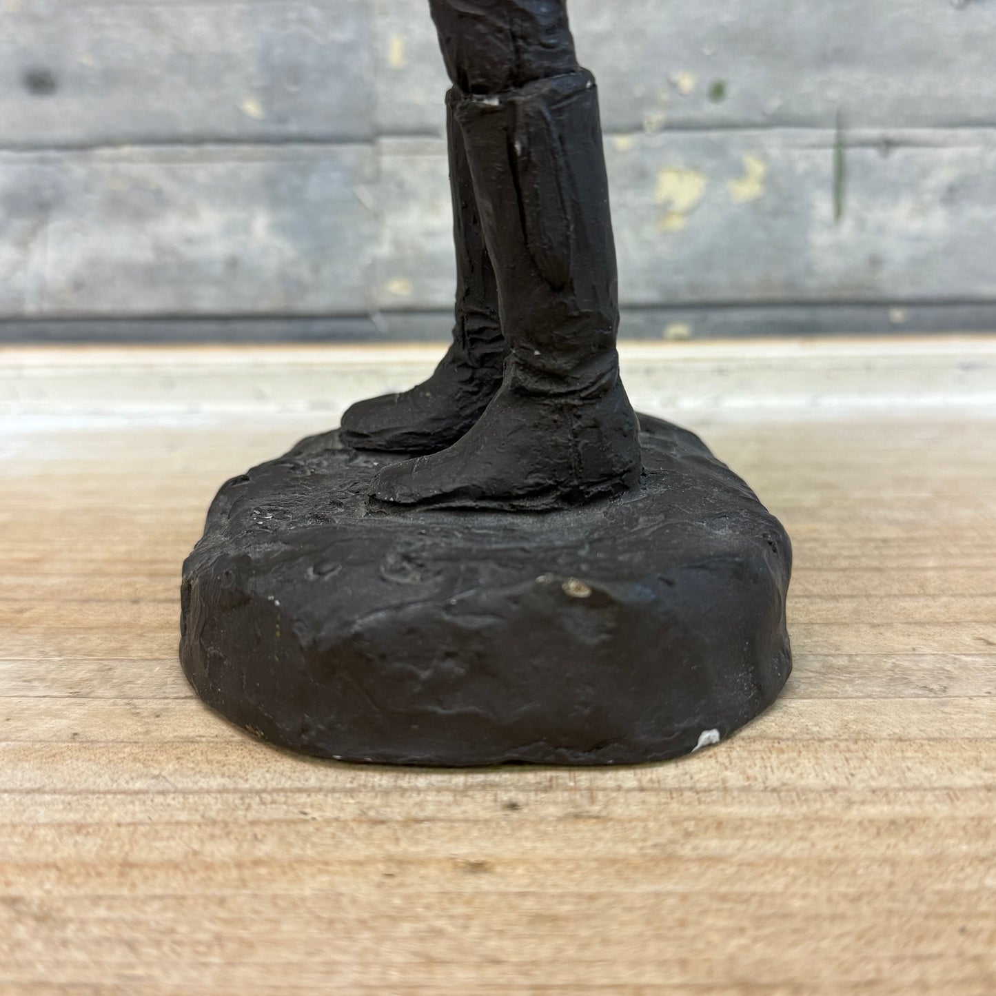 Michael Garman Wild West Shooter Figurine, Signed 1986