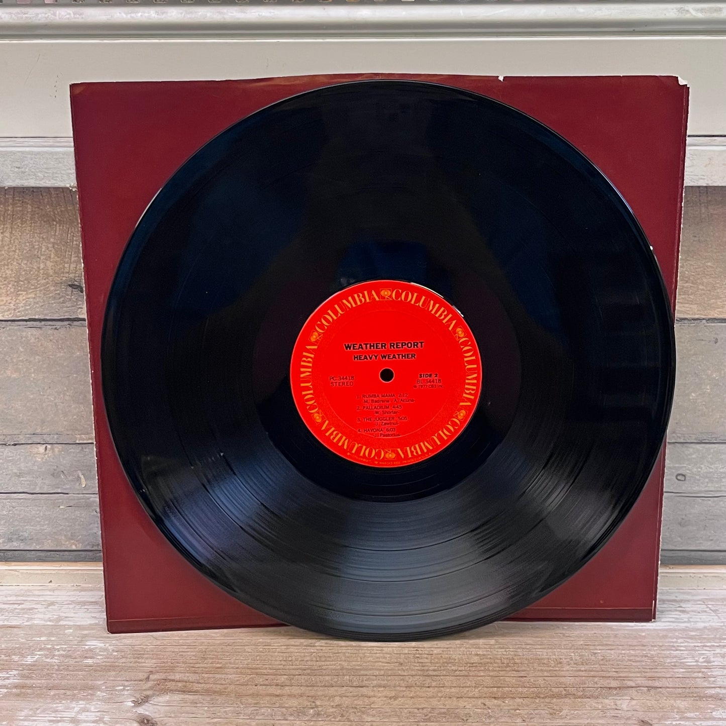Weather Report Heavy Weather Vinyl Record, 1977