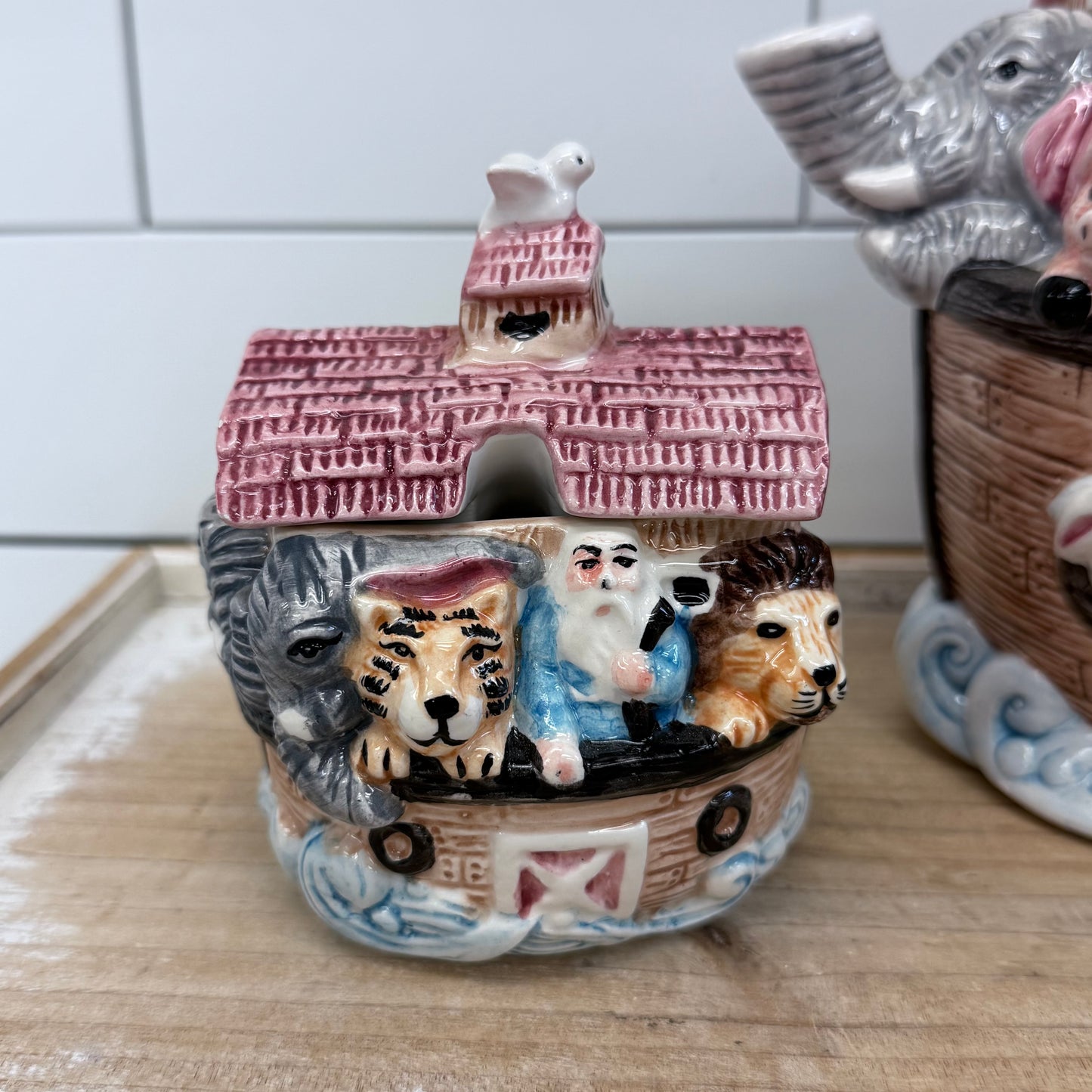 Noah’s Ark Ceramic Tea Set of 3