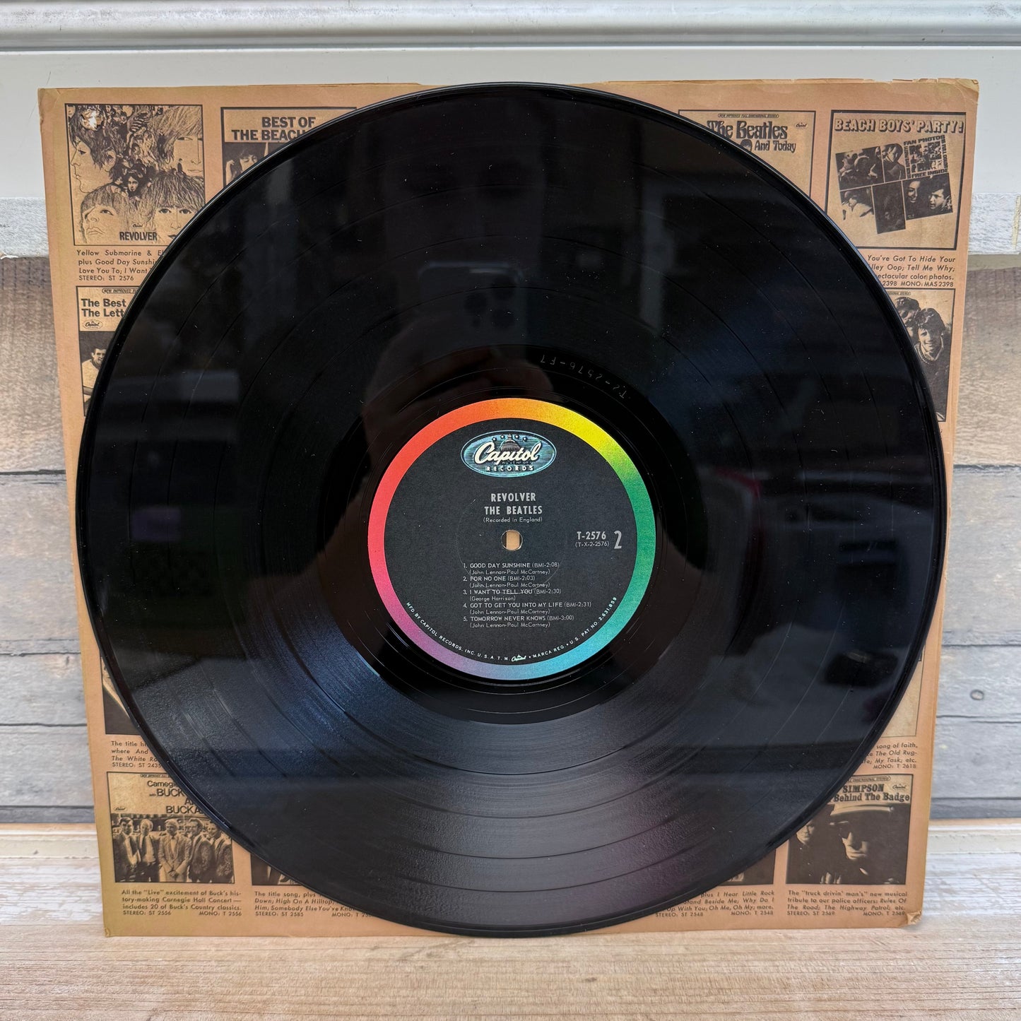 The Beatles Revolver Vinyl Record, 1966
