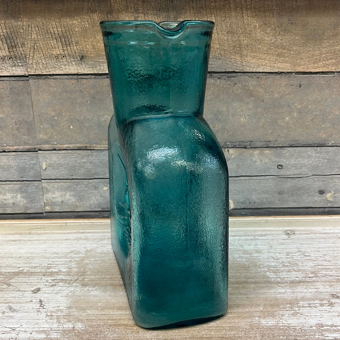 Kanawha Double Spout Glass Pitcher