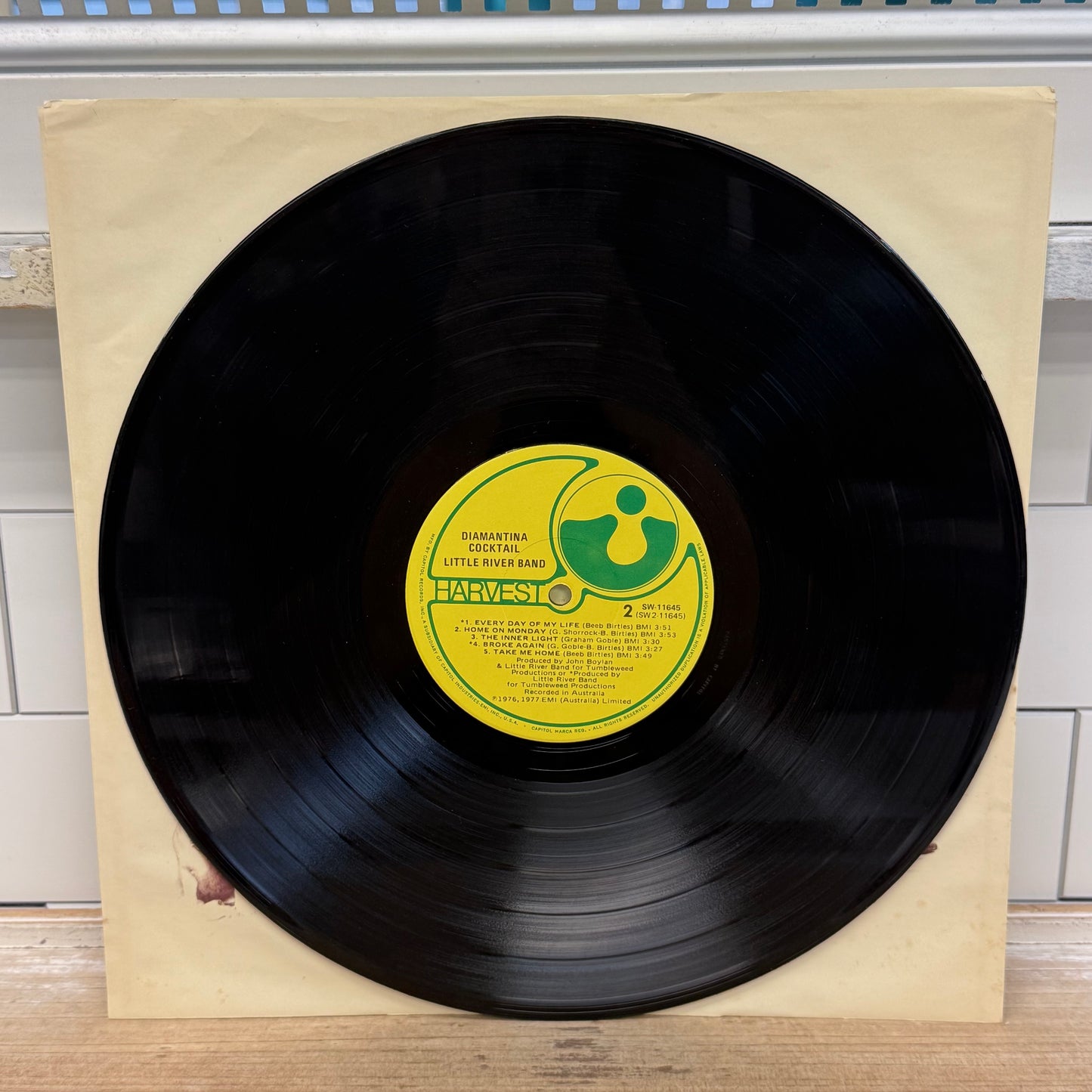 Little River Band Diamantina Cocktail Vinyl Record 1977 #SW11645