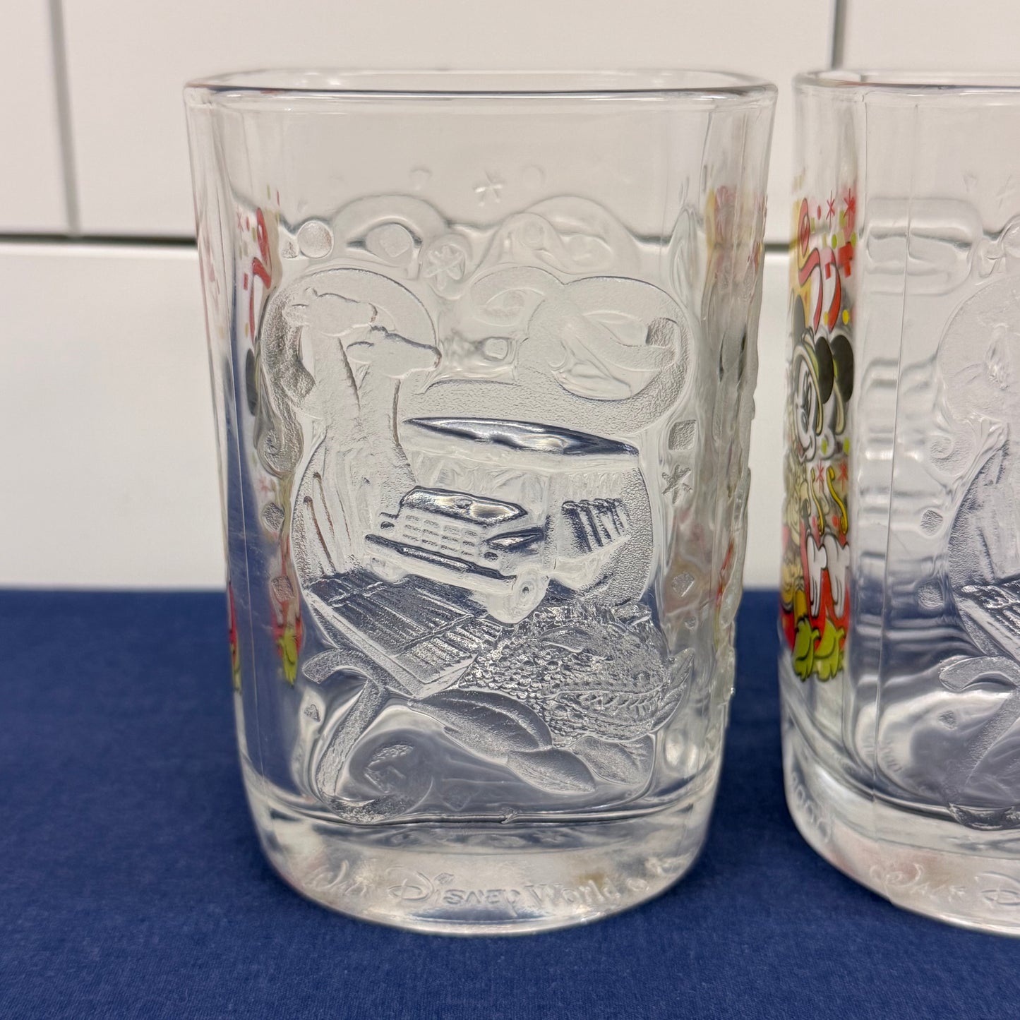 McDonald's Disney World 2000 Animal Kingdom Glasses Set of 4