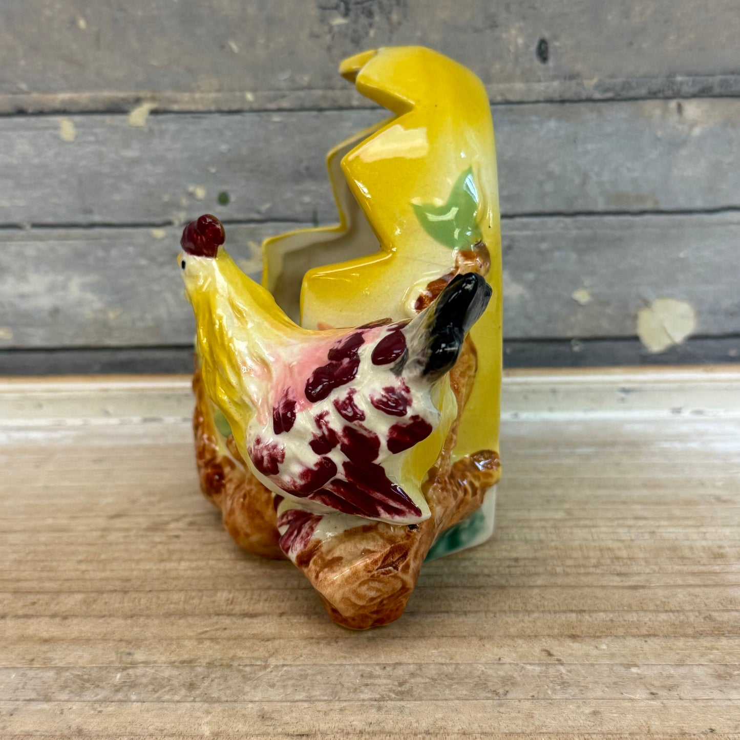 Chicken Ceramic Wall Pocket