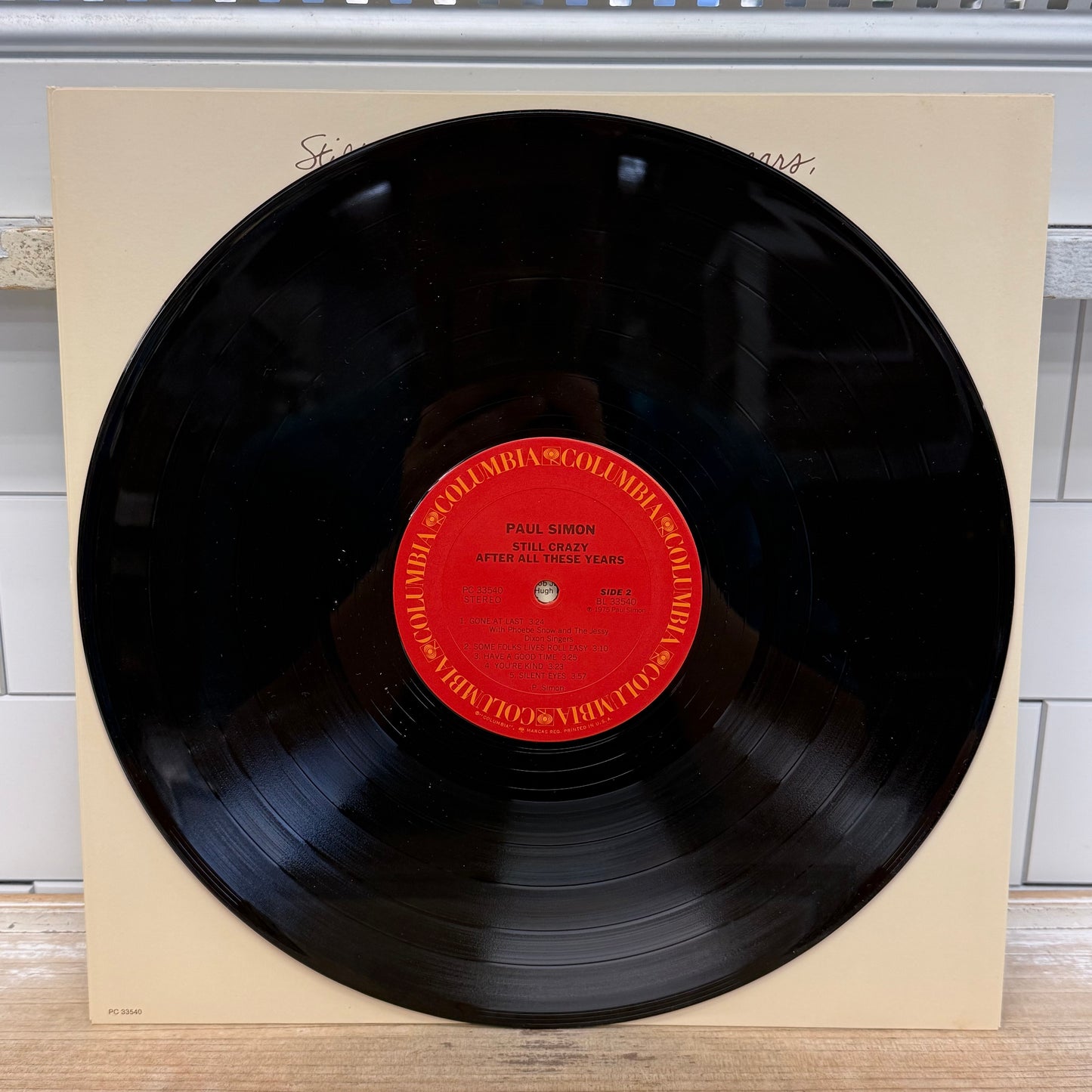 Paul Simon Still Crazy After All These Years LP 1975 #PC 33540