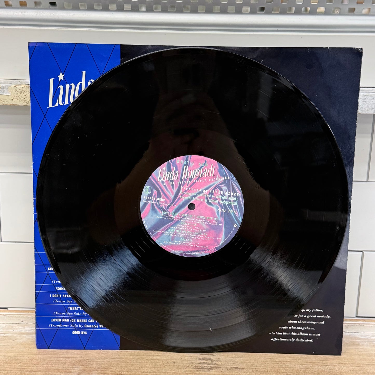 Linda Ronstadt What's New Vinyl LP 1983 #60260