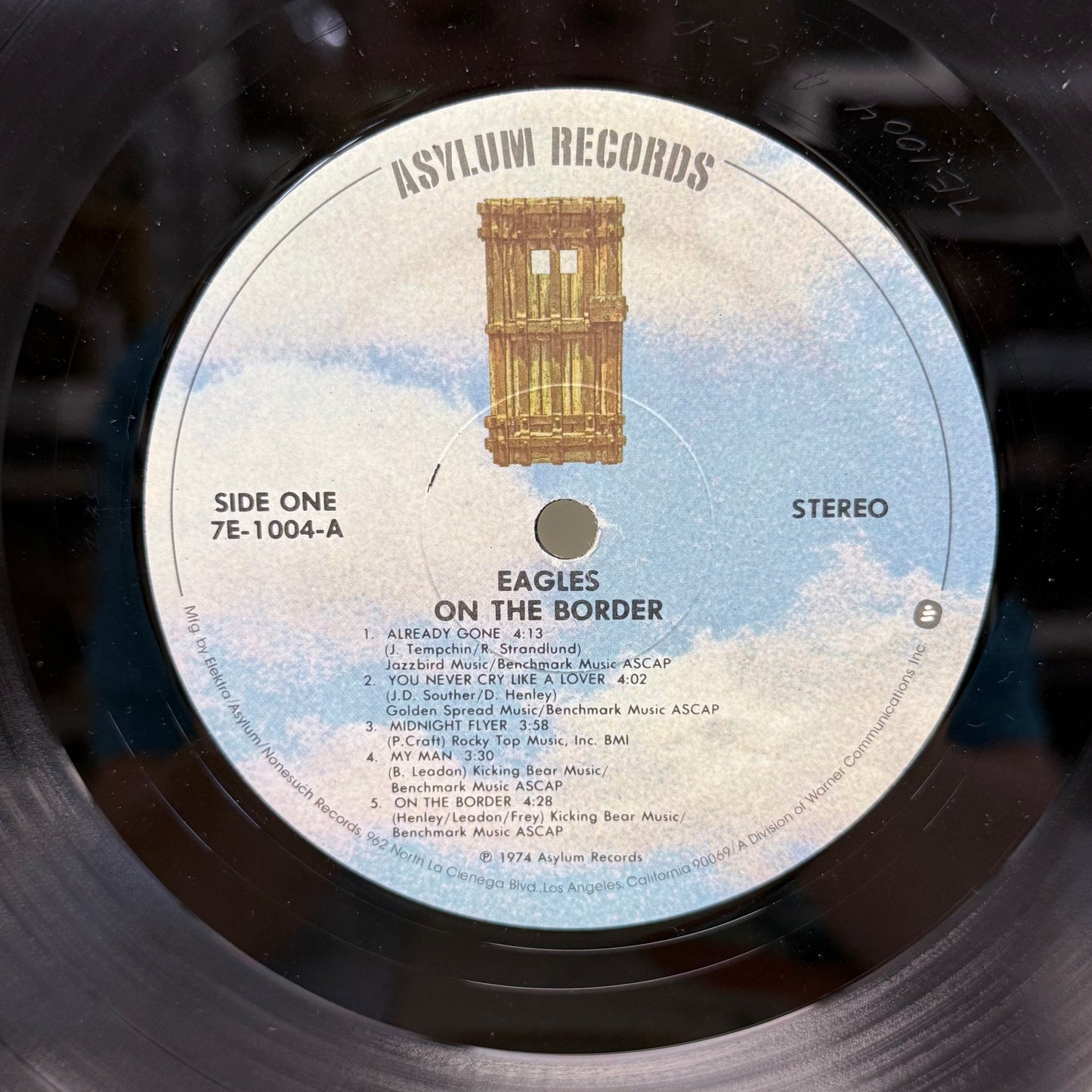 Eagles On the Border Vinyl Record LP 1974 #7E-1004